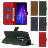 Xiaomi Redmi Note 8 Pro Kılıf Kroko Desen Kapaklı Cüzdanlı - 1