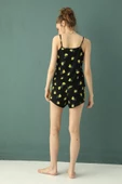 Nisanca Dantelli Kaşkorse Şotlu Kadın Pijama Takımı - 7