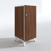 Kenzlife kilitli dolap rana29 cvz 68*29*29 banyo dolabı hazır mutfak ofis kiler kitaplık evrak ayaklı thumbnail 3