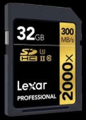 Lexar 32GB Professional 2000x SDXC UHS-II U3(V90) - 1
