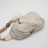 Pullu Çocuk Gögüs Çantası - 7