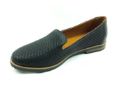Marine Shoes Hakiki Deri Günlük Kadın Ayakkabısı Siyah 86 2021 - 3