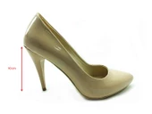 Çarıkçım Stiletto Kadın Ayakkabı Ten-Rugan 61 700 - 5