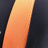 Oto Koltuk Minderi Terletmez Turuncu Renk - Fileli Kumaş Kalın Malzeme A+Kalite - 2