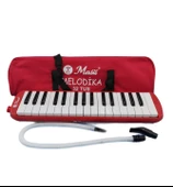 Masis 32K Melodika Kırmızı Garantili Ve Sağlıklı Ürün Çantalı - 1
