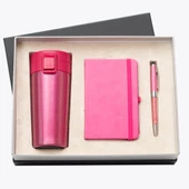 Özel Kutusunda Premium Termos Defter Kalem Set - 4