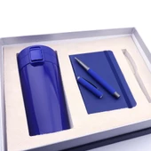 İsme Özel Premium Termos Defter Kalem Seti Kutusunda - 1