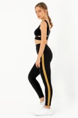 DoReMi Active Sportive Kalın Çizgili Tayt-878 - 8