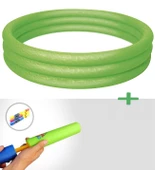 Su Pompalı-Bestway 51025, 3 Boğum Şişme Çocuk Havuzu, 122x25cm - 4