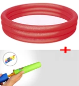 Su Pompalı-Bestway 51025, 3 Boğum Şişme Çocuk Havuzu, 122x25cm - 2