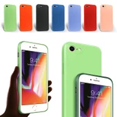 iPhone 7 / 8 Kılıf Kamera Korumalı Lansman Silikon Kapak thumbnail 1