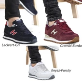 Hammer Jack Ferum Hakiki Deri Erkek Kadın Spor Ayakkabı - 1