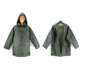 Mustad Kapitoneli Yağmurluk Kapişonlu Haki Xl - 1