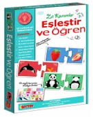 Eşleştir ve Öğren Zıt Kavramlar Diytoy - 1