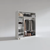 Kenzlife giysi dolabı necmettin 150*120*40 byz gardırop - 2