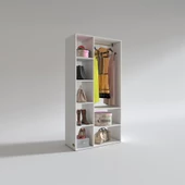 Kenzlife giysi dolabı hüsamettin 180*090*40 byz gardırop - 2