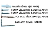 NALBUY DEPREM MOBİLYA SABİTLEME SETİ - 2