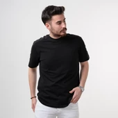 SIFIR YAKA OVERSİZE ERKEK T-SHİRT thumbnail 7