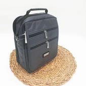 Yatay Fermuarlı Model Büyük Boy Erkek El Çantası - 5