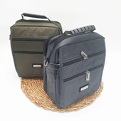 Yatay Fermuarlı Model Büyük Boy Erkek El Çantası - 1