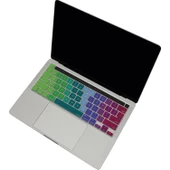 Macbook Pro Klavye Koruyucu 13inç M1-M2, Dazzle (US-ABD İngilizce) A2338 2289 2251 A2141 ile Uyumlu - 4