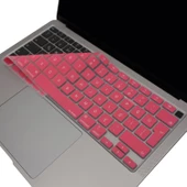 Macbook Air M1 13inç Klavye Koruyucu (Türkçe Q) Touchıd'li A2179 A2337 ile Uyumlu - 4