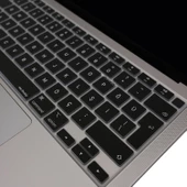 MacBook Air 13 Klavye Kılıfı A2179 A2337 M1 Türkçe Q Silikon İnce • Toz Sıvı Koruma Yıkanabilir - 8