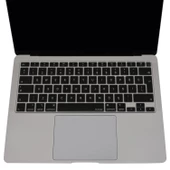 MacBook Air 13 Klavye Kılıfı A2179 A2337 M1 Türkçe Q Silikon İnce • Toz Sıvı Koruma Yıkanabilir - 7