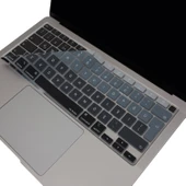 Macbook Air M1 13inç Klavye Koruyucu Türkçe Q Ombre A2179 A2337 ile Uyumlu - 3