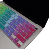 MacBook Air 13 M1 Klavye Koruyucu – A2179/A2337 Türkçe Q ISO Enter, Silikon, Toz & Sıvı Koruma - 4