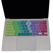 MacBook Air 13 M1 Klavye Koruyucu – A2179/A2337 Türkçe Q ISO Enter, Silikon, Toz & Sıvı Koruma - 3