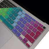 MacBook Air 13 M1 Klavye Koruyucu – A2179/A2337 Türkçe Q ISO Enter, Silikon, Toz & Sıvı Koruma - 1