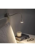IKEA Navlınge Led Beyaz Mandallı Spot Masa Çalışma Lambası - 3