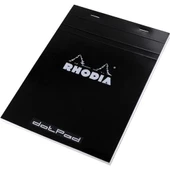 RHODIA BASIC A4 NOKTALI BLOKNOT SIYAH KAPAK 80YP. - 1