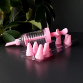 Hometarz Krema Pompası 8 Uçlu Pasta Pompası Pasta Şefi - 1