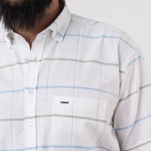 DORSS CEPLİ RAHAT KESİM KISA KOL ERKEK GÖMLEK thumbnail 4