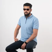 NEHİR by Faruk Ülker Polo Yaka Erkek T-Shirt thumbnail 2