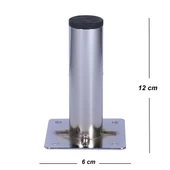 Nobel Mobilya Masa Sehpa Ayağı Metal Ayak 12 Cm (Renk Seçenekli) - 7