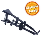 Köstebek Tuzağı Köstü Tuzak Fak Yakalama Kapanı Metal Tuzak thumbnail 1