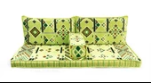 Shark Anatolia Kilim Desenli Şark Köşesi İkili Sedir Takımı Yeşil - 1