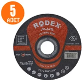 Rodex İnox Metal Kesici Taş Disk 115x1.2x22.23 mm 1-5-10-50 Adet - 3