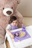 Wee Baby 925 Prime Matlı Tabak Mor - 4