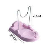 Hometarz Kapak Kepçe Standı Yemek Pişirmeye Yardımcı Organizer - 6