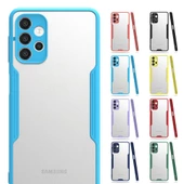Samsung Galaxy A72 Kılıf Platin Matte Silikon Arka Kapak - 1