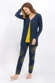 Arnetta 924 Jasmine Safran Kadın 3'Lü Pijama Takımı - 1