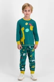 Roly Poly 1630 1-4 Yaş Uzun Kollu Erkek Çocuk Pijama Takımı - 2