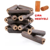 BRİKET ŞÖMİNE ODUNU 10KG ÇIRA HEDİYELİ - 3