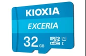 KIOXIA 32GB  EXCERIA MicroSD C10 U1 UHS1 R100 Hafıza kartı LMEX1L032GG2 - 1