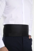 Brianze Beyaz Ata Yaka Damatlık Slim Fit Gömlek ( Kol Düğmesi Hediye ) - 7