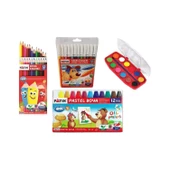 Fatih Okula Dönüş 4'lü Boyama Seti - 1